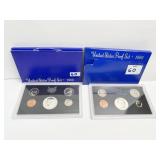 1968 & 1969 - PROOF SETS