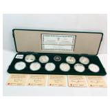 1985-88 CANADIAN OLYMPIC SILVER SET