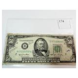 1950 FIFTY DOLLAR NOTE