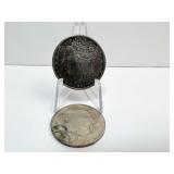 1903 - P, 1922 WORN SILVER DOLLARS
