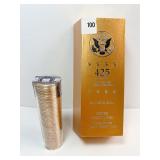 50 GOLD PLATED JEFFERSON DOLLARS