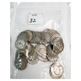 40 PRE-1964 - SILVER QUARTERS