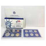 2004- PROOF SET W/ QUARTER SET 11 PIECE