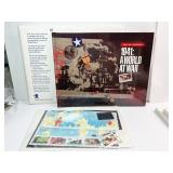 1941 US POSTAL BOOK STAMPS STORIES WWII