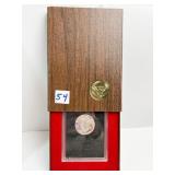 1973-S -PROOF SILVER IKE DOLLAR