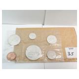 1965 CANADIAN SILVER SET UNC