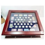 MERCURY DIME AND POSTAGE IN PRESENTATION BOX