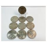 10- 1976 IKE BICENTENNIAL DOLLARS