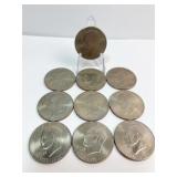 10- 1976 IKE BICENTENNIAL DOLLARS