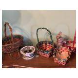 VINTAGE MOHAIR STUFFED BUNNY, EGG COOKER, SMALL