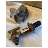 BRASS FAUCET, CAMEL PLANTER