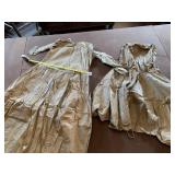 LIGHT BROWN HAND MADE DRESSES