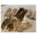 KAYSER LEATHER GLOVES BECMO 5 PAIRS TOTAL