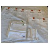 SUN SPUN HAND EMBROIDERY PURE LINEN HANDKERCHIEFS