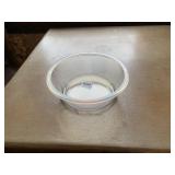 FRY ENGLAND GLASS BOWL, 9"