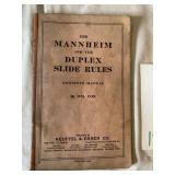 THE MANNHEIM AND THE DUPLEX SLIDE RULES COMPLETE