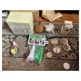 CERAMIC JOY DECORATION, WOOD VASE, ECO SPOUT,