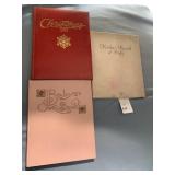 CHRISTMAS 1986, TWO VINTAGE UNUSED BABY BOOKS