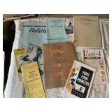 HENRY FRICK REPORT 1946, POINT 4 BROCHURES, ETC.