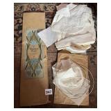 DENNISON CREPE, VINTAGE FABRIC/CLOTHES