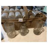PYREX BABY BOTTLE, HEINZE JARS, GLASSES