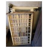 OLD WOOD CRIB, AS FOUND