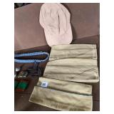 MILITARY BUTTONS, HATS, STRIPES ETC.