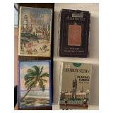 4 DECKS OF PLAYING CARDS