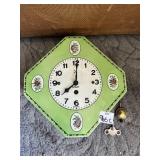 8 DAY GERMAN CLOCK WITH KEY