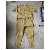 OFFICIAL BOY SCOUT UNIFORM WITH SHIRT, PANTS AND