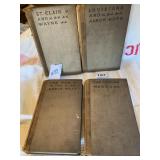 1889 BOOKS SET OF 4