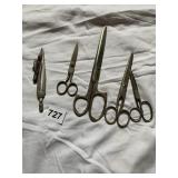 PROTRACTOR & SCISSORS