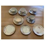 ROYAL COPENHAGEN TEACUP AND SAUCER, OLD ROYAL,