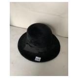 BLACK LAMBS WOOD LADIES HAT WITH RIBBON BAND