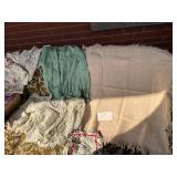 GROUP OF  VINTAGE CLOTHES AND BABYS