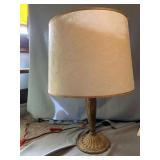 ANTIQUE CAST IRON LAMP W/ 1950