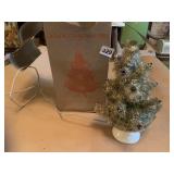 GLO LITE CHRISTMAS TREE WITH ORIGINAL BOX,