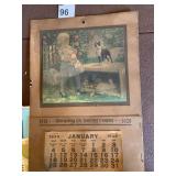 1920 METROPOLITAN LIFE INSURANCE CO. CALENDAR