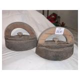 IRONS INCLUDING AC WILLIAMS REGINA OHIO WITH WOOD