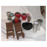 GLASS STRAWBERRY, SHAKERS