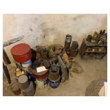 TINS, GLASS JAR TRADEMARK UNION MADE CUBA OF US