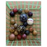 CLAY MARBLES INCLUDING ING-RICH MFG CO