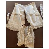 VINTAGE COTTON BLOOMERS, TOP ETC.