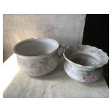 2 CHAMBER POTS