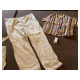 STRIPPED SHIRT, PANTS, KNICKERS