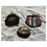 VINTAGE CHANGE PURSE THE CAPITAL WASHINGTON, R