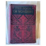 THE BOOK OF WONDERS, CO 1915, ANSWERS TO