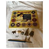 DESIGN-A-GRAPH, MINI ANIMALS, FOUNTAIN PEN/PENCIL