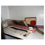 CURLING IRONS, COMPACT, GARTERS