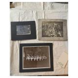 3 GROUP PICTURES ON BOARD